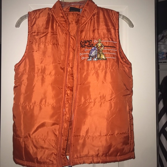 Vintage Star Wars vest full front zipper and side pockets - Picture 3 of 7
